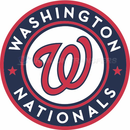 Washington Nationals Iron-on Stickers (Heat Transfers)NO.2028